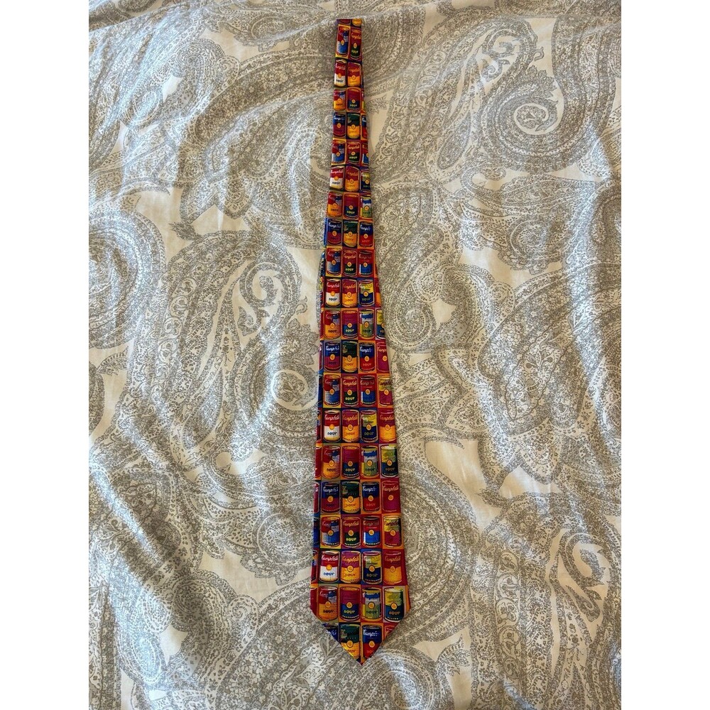 Vintage Campbell soup tie by acme studio